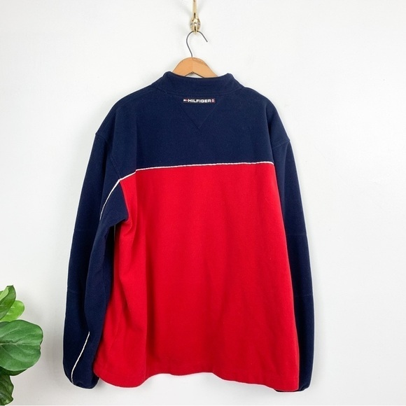 Vintage ‘02 Tommy Hilfiger Men’s Zip Up Sports Jacket Sz XL - Picture 3 of 10